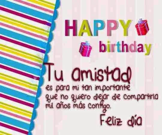 Bellos mensajes de feliz cumpleaños para regalar ~ Frases de ...