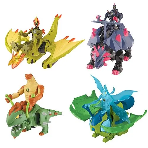 Ben 10 Alien Force Alien Creatures Figures Wave 2 Case - Bandai ...