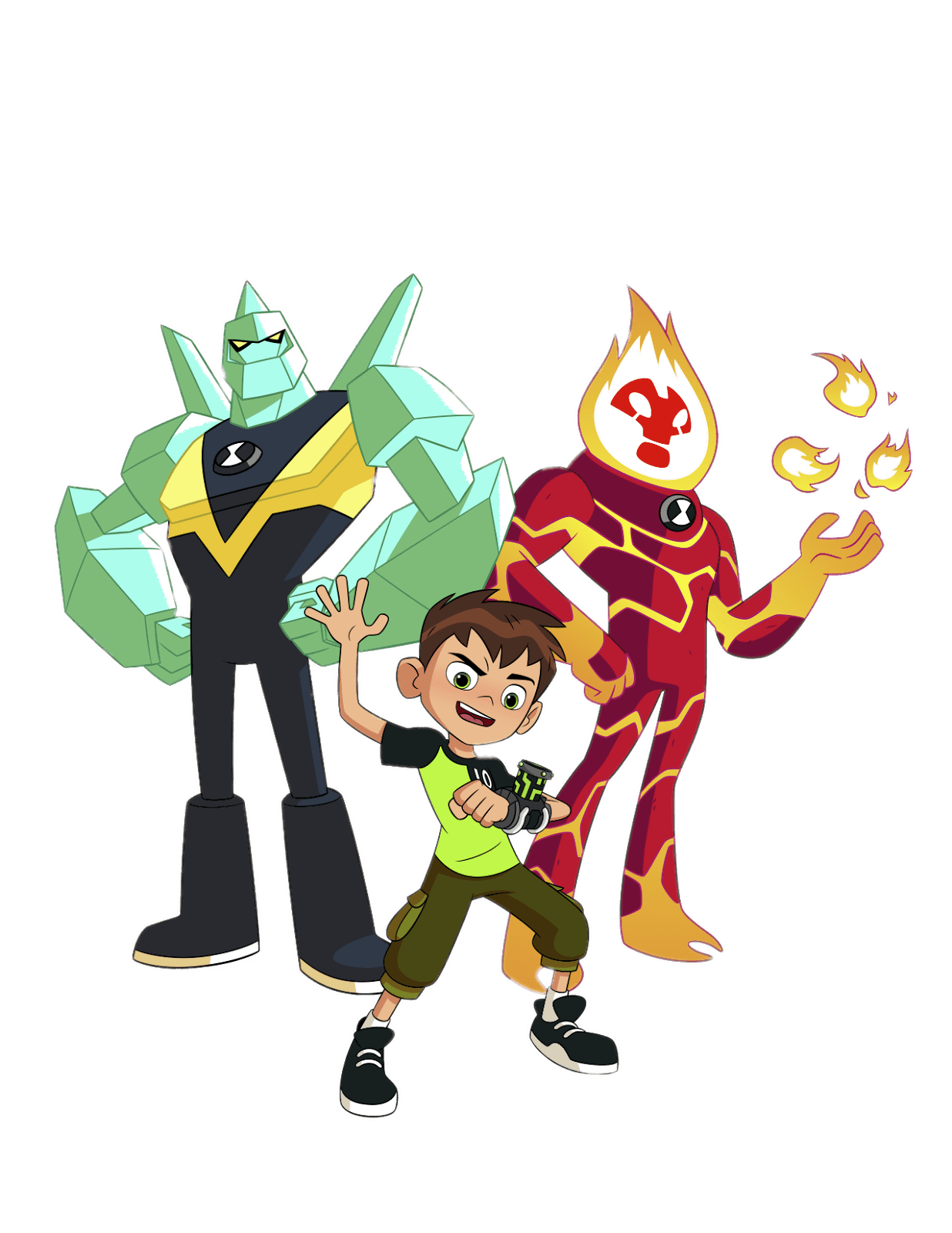 Ben 10 y Aliens PNG transparente - StickPNG