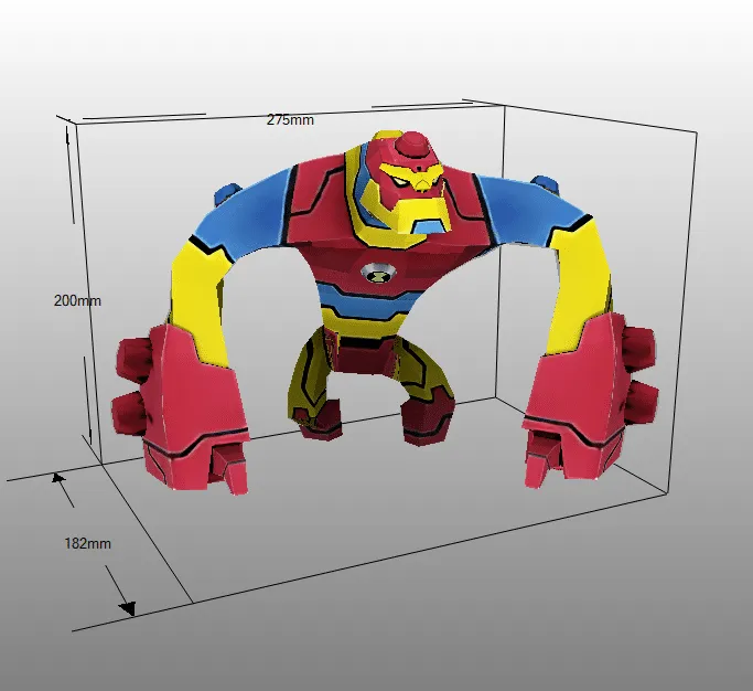 Ben 10 archivos - Papercraft Gratis Archive - Papercraft Gratis