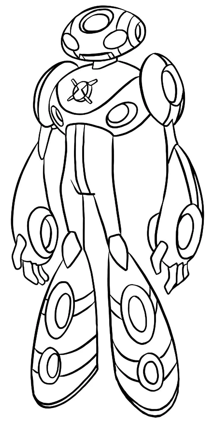 Ben 10 para colorir (Ben 10 colouring page)