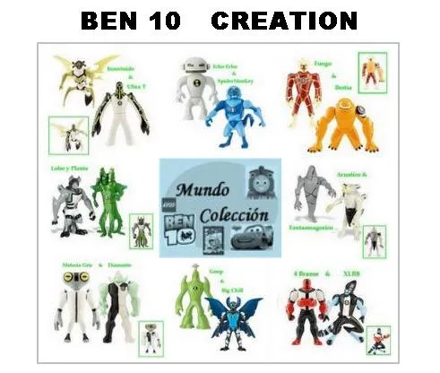 Ben 10 Fuerza Alienigena Original Bandai Upchuck Exclusivo!