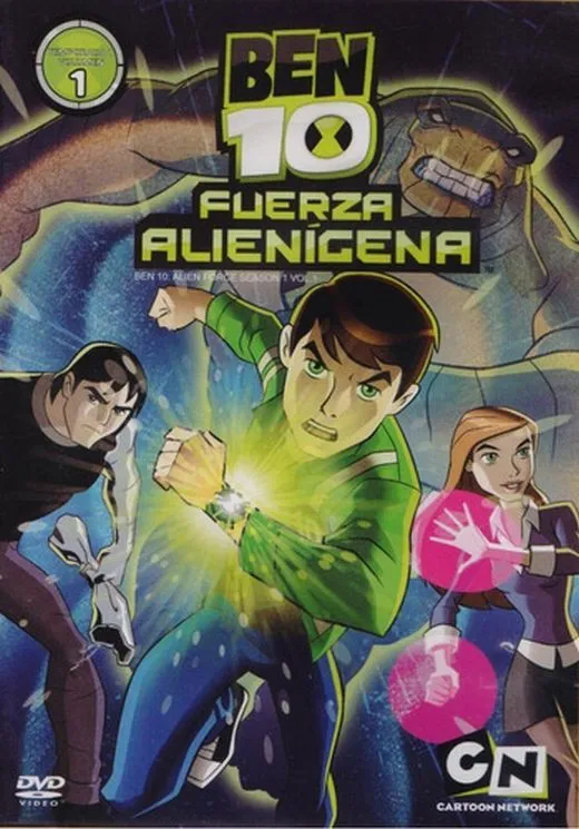 BEN 10 FUERZA ALIENIGENA / TEMPORADA 1 / VOL. 1 / DVD.. Librería El Sótano