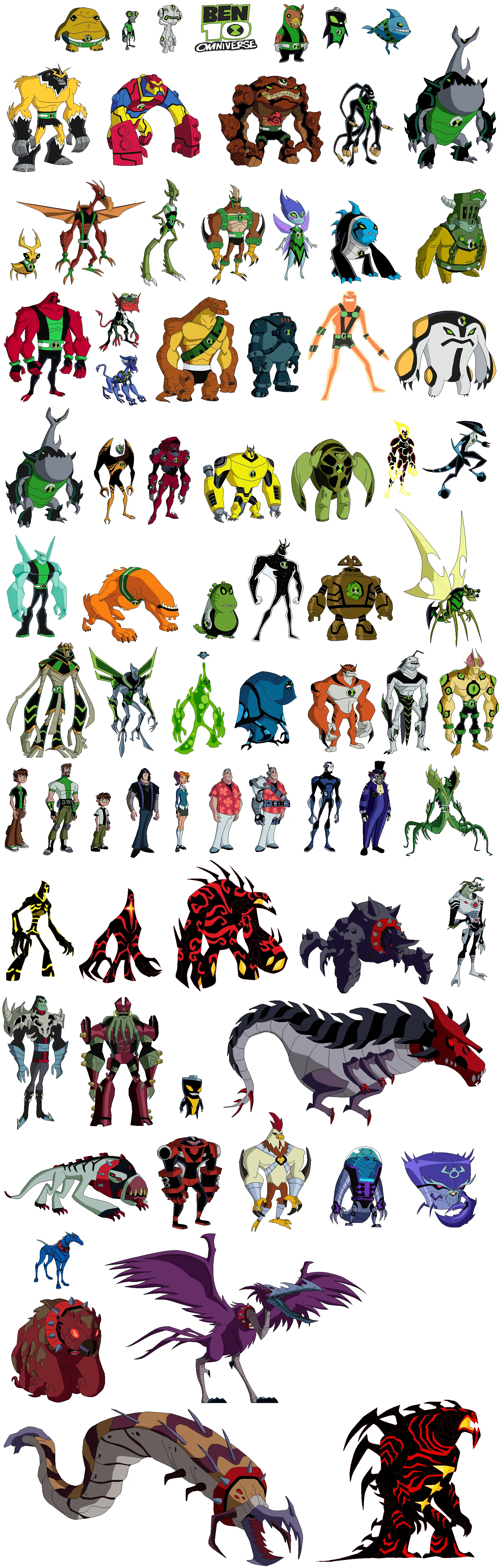 Ben 10 Omniverse Sprites by BrendanBass on DeviantArt