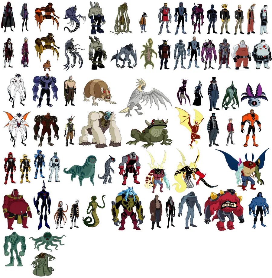 Ben 10 Omniverse Sprites by BrendanBass on DeviantArt