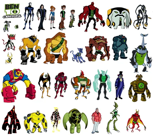 ben 10 original,force,ultimate and omniverse aliens on Pinterest | 10…