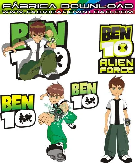 Ben10 em Vetor ~ - Fábrica Download Design - Rapidshare - Hotfile ...