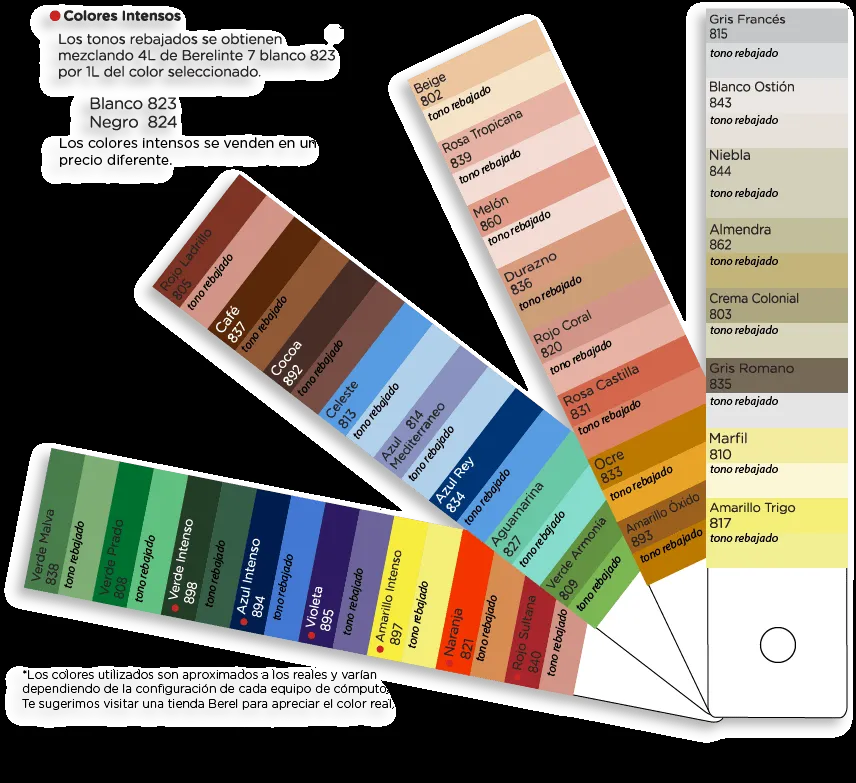 BERELINTE [COLORES REGULARES] – Colores Liquidos