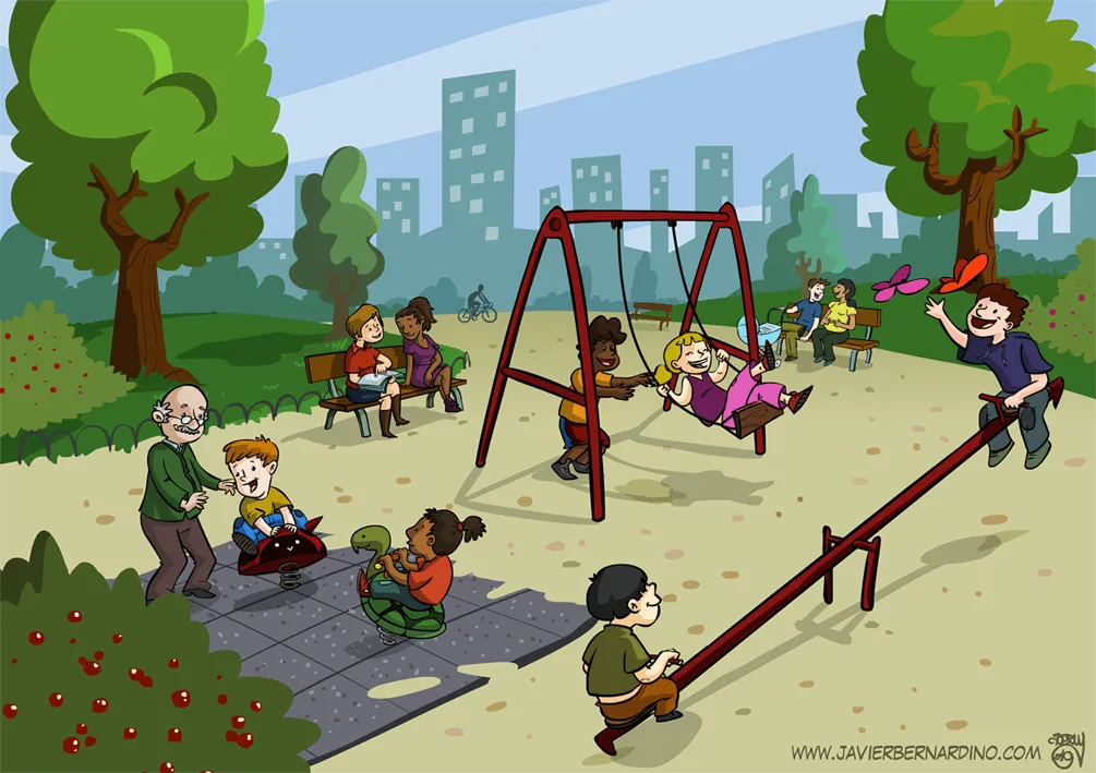 Berny-art - Javier Bernardino: Parque infantil