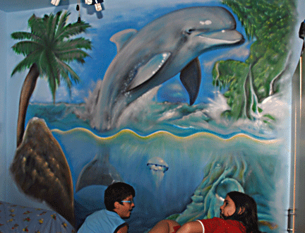 Berok Graffiti mural profesional en Barcelona: MURALES MARINOS ...