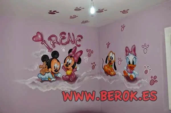Berok Graffiti mural profesional en Barcelona: octubre 2014