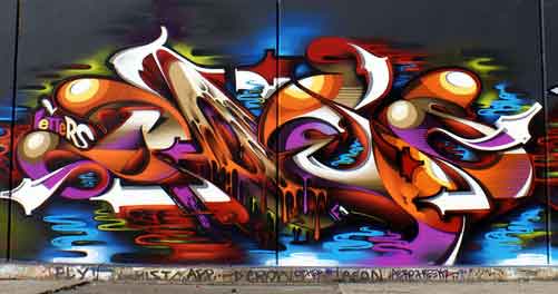 Berok Graffiti profesional: Los mejores graffitis en letras 3D