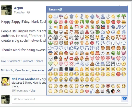 Best Free Emoticons for Facebook Chat and Comments | My Freeware ...