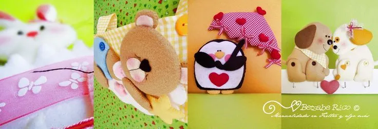 Betsabe Rico Manualidades en Fieltro y algo más