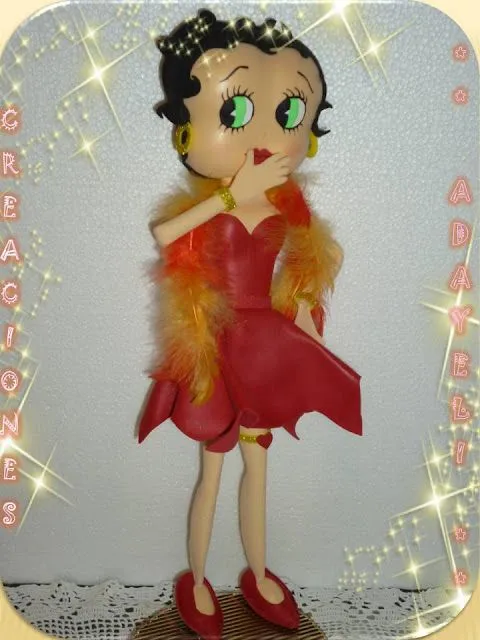 MI BETTY BOOP, CON MOLDE DE WEB