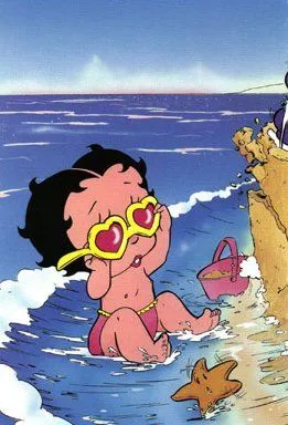 Betty Boop Pictures Archive: Baby Betty Boop & Pudgy pictures