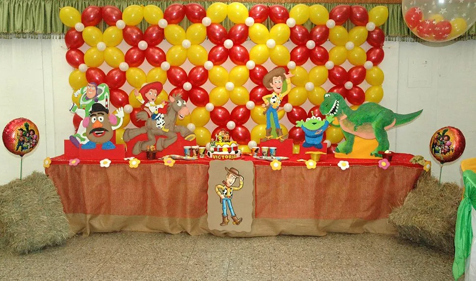 Decoracion Toy Story Globos