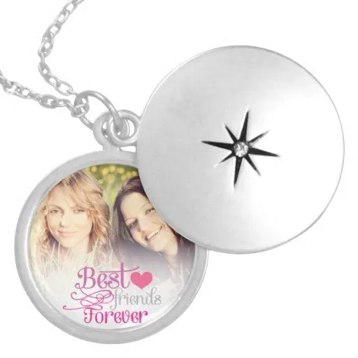 BFF - Mejores amigos de la moda para siempre con l Collar de Zazzle.