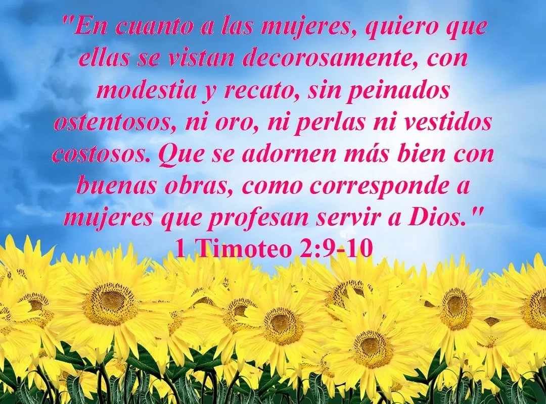 Qué dice la Biblia acerca de la modestia? – 1 Timoteo 2:9-10 ...