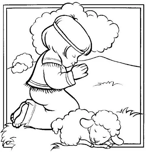 La biblia para niños para colorear - Imagui