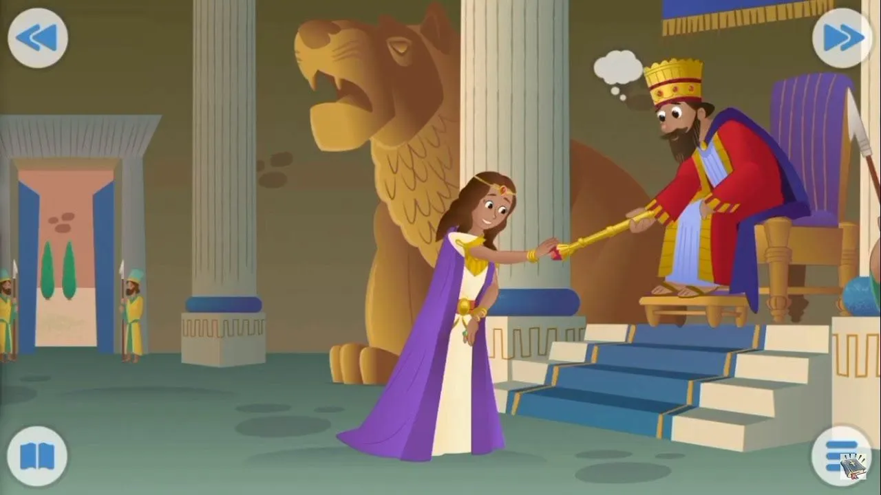 Biblia para Niños - La Reina Ester - Ester 2-5 - YouTube