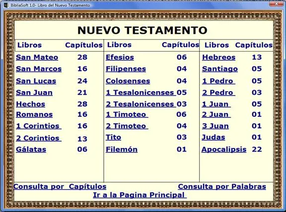 BIbliaSoft (Software basado en la Biblia) - Monografias.