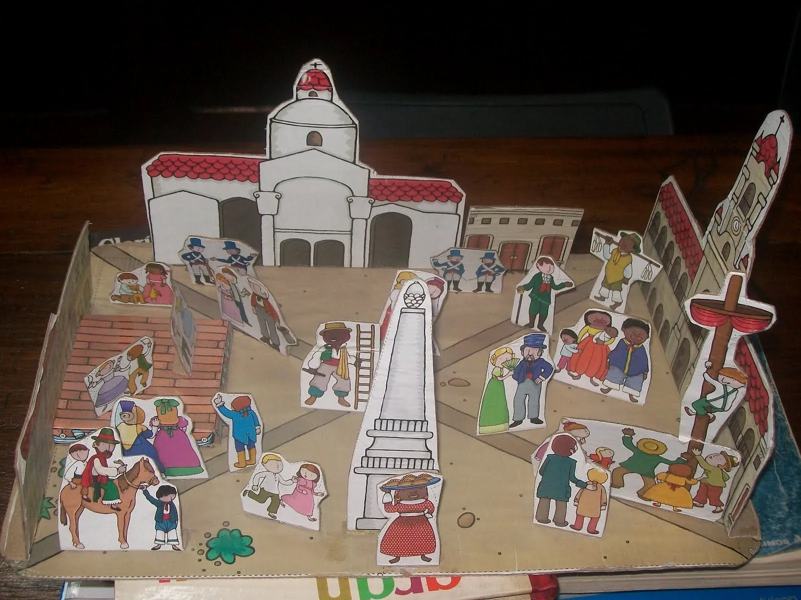 Biblioteca "Hno. Bernardo Paletou": Maquetas. Primaria