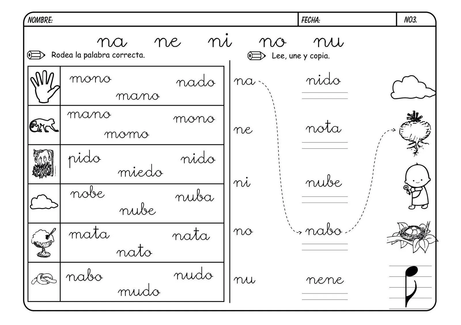 Bichitos catones: LAS GEMELAS N Y Ñ