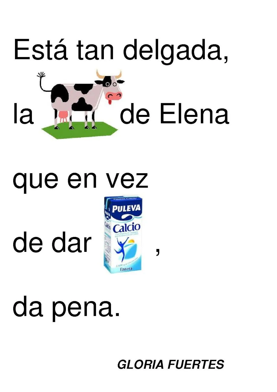 Los bichitos de Patricia: LA VACA LLORONA