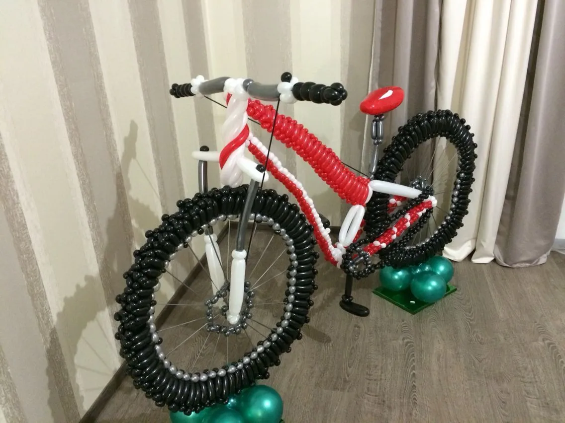 Bicicleta de globos