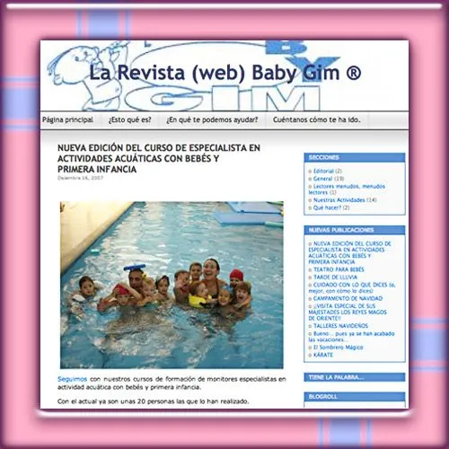 Bienvenida Babygim, revista-blog de bebés! | Creando tu propio ...