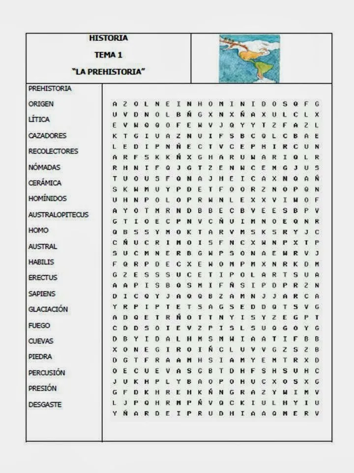 BIENVENIDOS AL BLOG RECURSOS PARA LA PRIMARIA: Sopas de letras ...