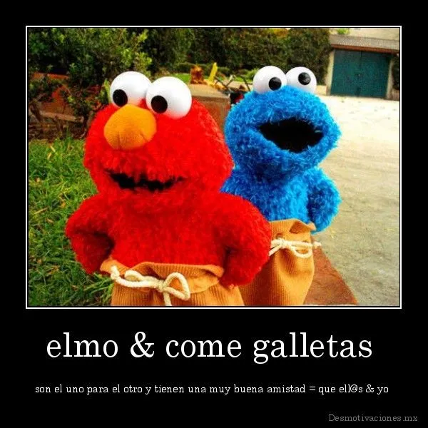 Bienvenidos Al Mundo de Ladisa Bff : Elmo & Come galleta Friends ...