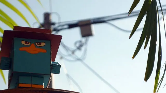 ... big planet modelo perry el ornitorrinco model perry the platypus