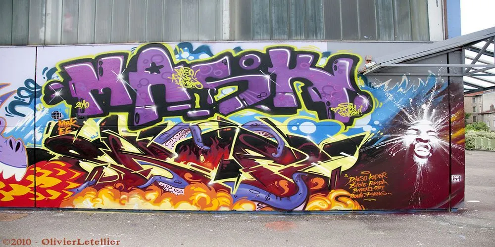 Big Walls By Pisko - Nancy (France) - Street-art and Graffiti | FatCap