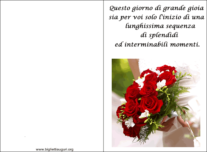 Biglietti Matrimonio: tanti bellissimi biglietti Auguri Matrimonio