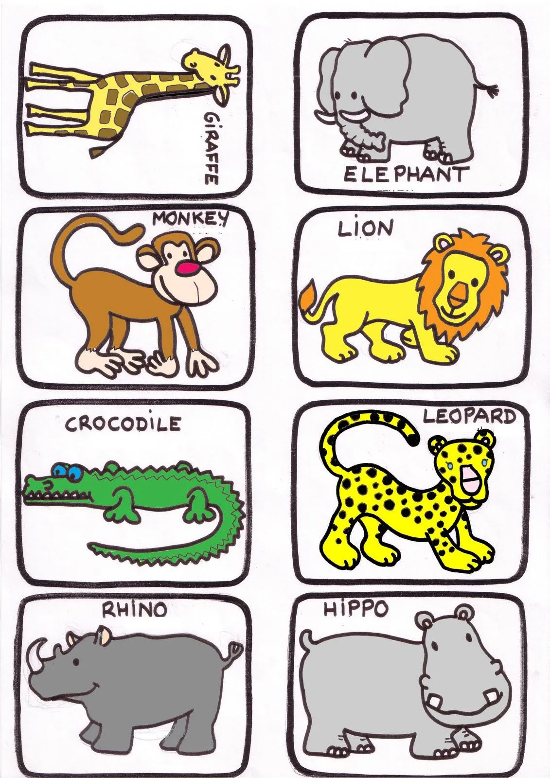 BILINGUAL AL-YUSSANA: DIFFERENT TYPES OF ANIMALS