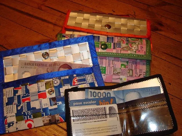 Carteras con caja de leche - Imagui