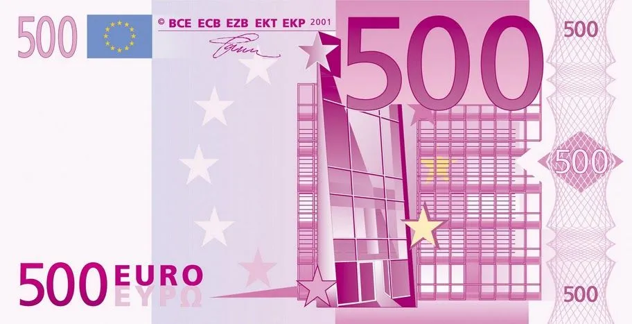 Billetes euro para imprimir - Imagui