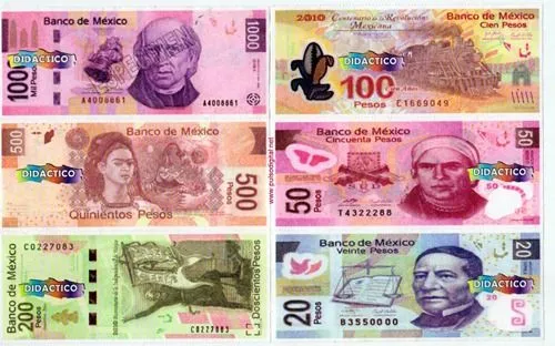 Billetes mexicanos de juguete para imprimir | Pulso Digital