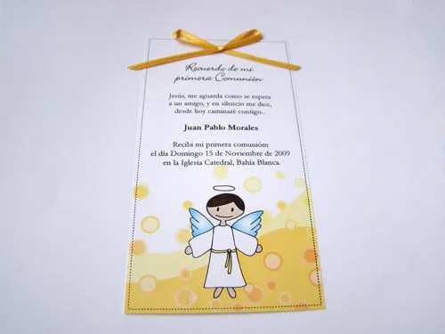 Bilove Tarjetas: Comunión