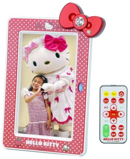 Sanrio Hello Kitty digital frame - SlipperyBrick.