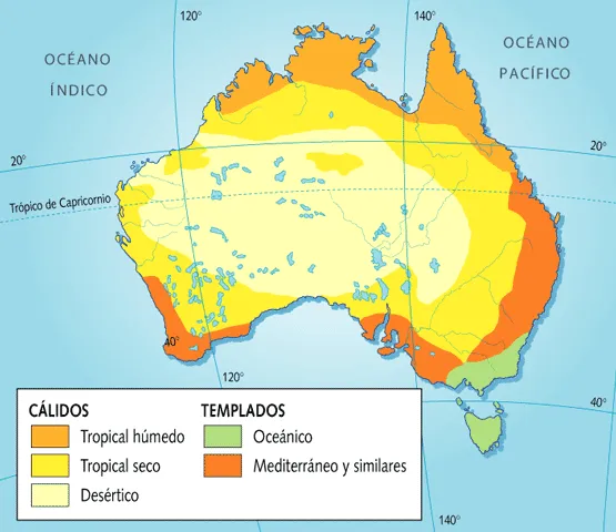 Biodiversidad De Colombia: Continente De Oceania.