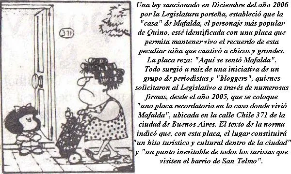 La biografía de Mafalda