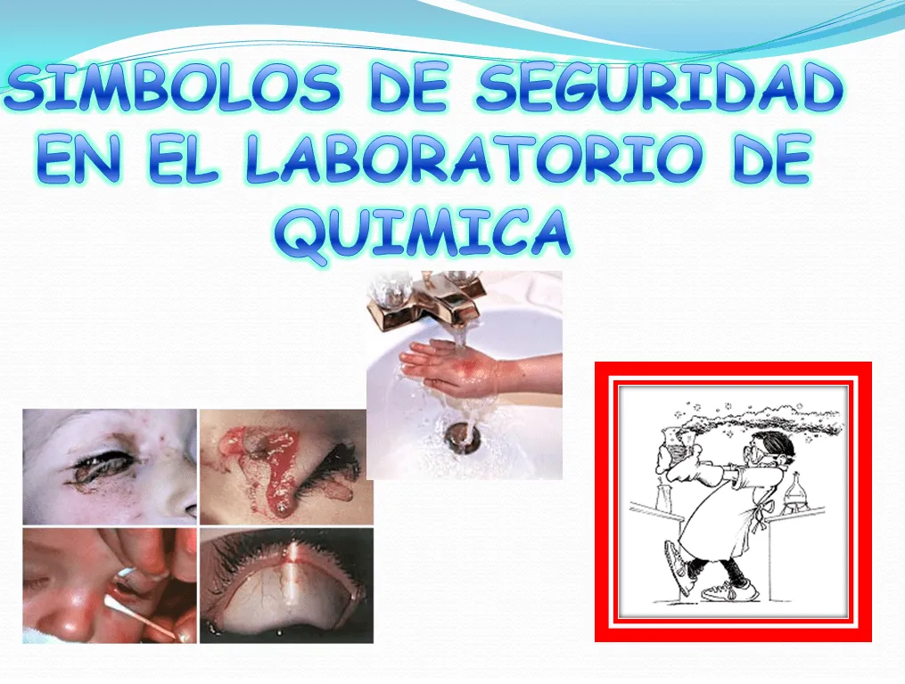 BIOLOGÍA Y QUÍMICA: SÍMBOLOS DE SEGURIDAD DEL LABORATORIO