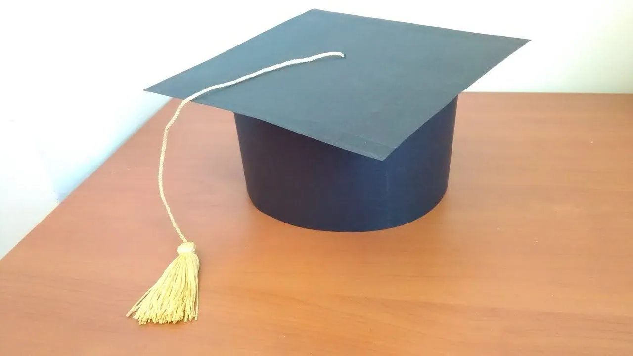 Como hacer un birrete de graduación - YouTube