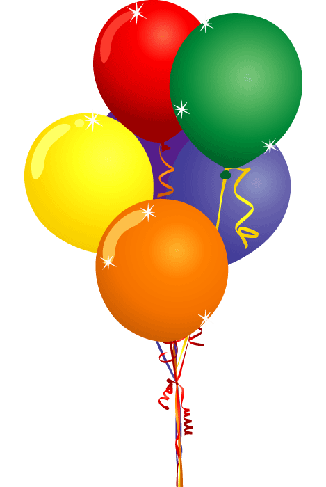 Birthday Clip Art Balloons | Clipart | Pinterest