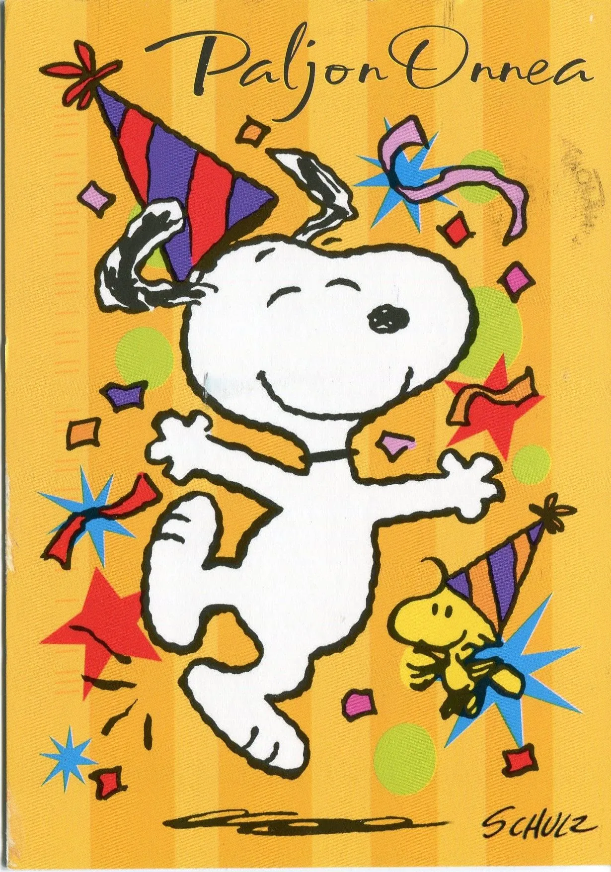 Birthday Snoopy | Remembering Letters and Postcards