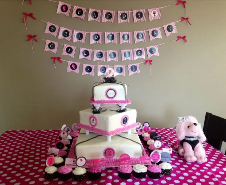 Bizcocho de Cumpleaño French Poodle | Repostería | Pinterest ...