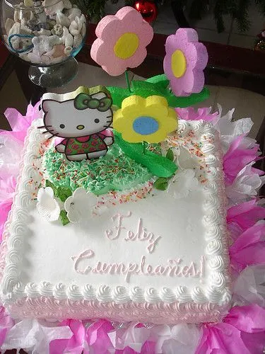 Bizcocho de Cumpleaños - Hello Kitty | Flickr - Photo Sharing!